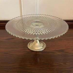 Vintage Shrewsbury Hallowware Cakestand